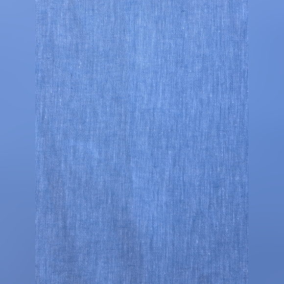 Linen Cotton Blend Top DYLAN Bella Blouse Blue Medium - Picture 2 of 4